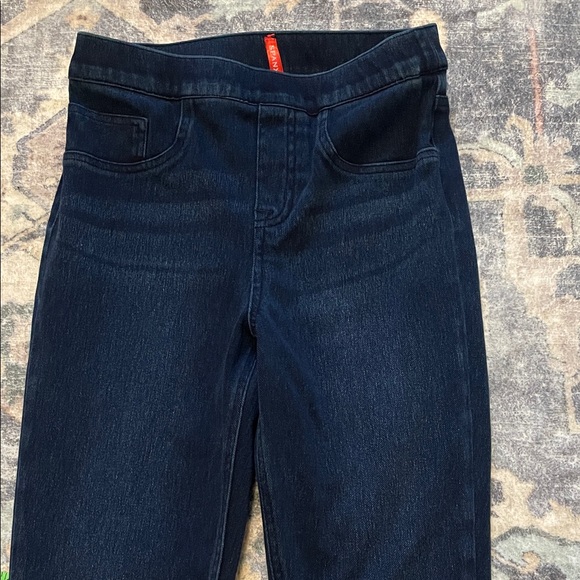 SPANX Denim - SPANX Dark Blue Ankle & Cropped Jeans